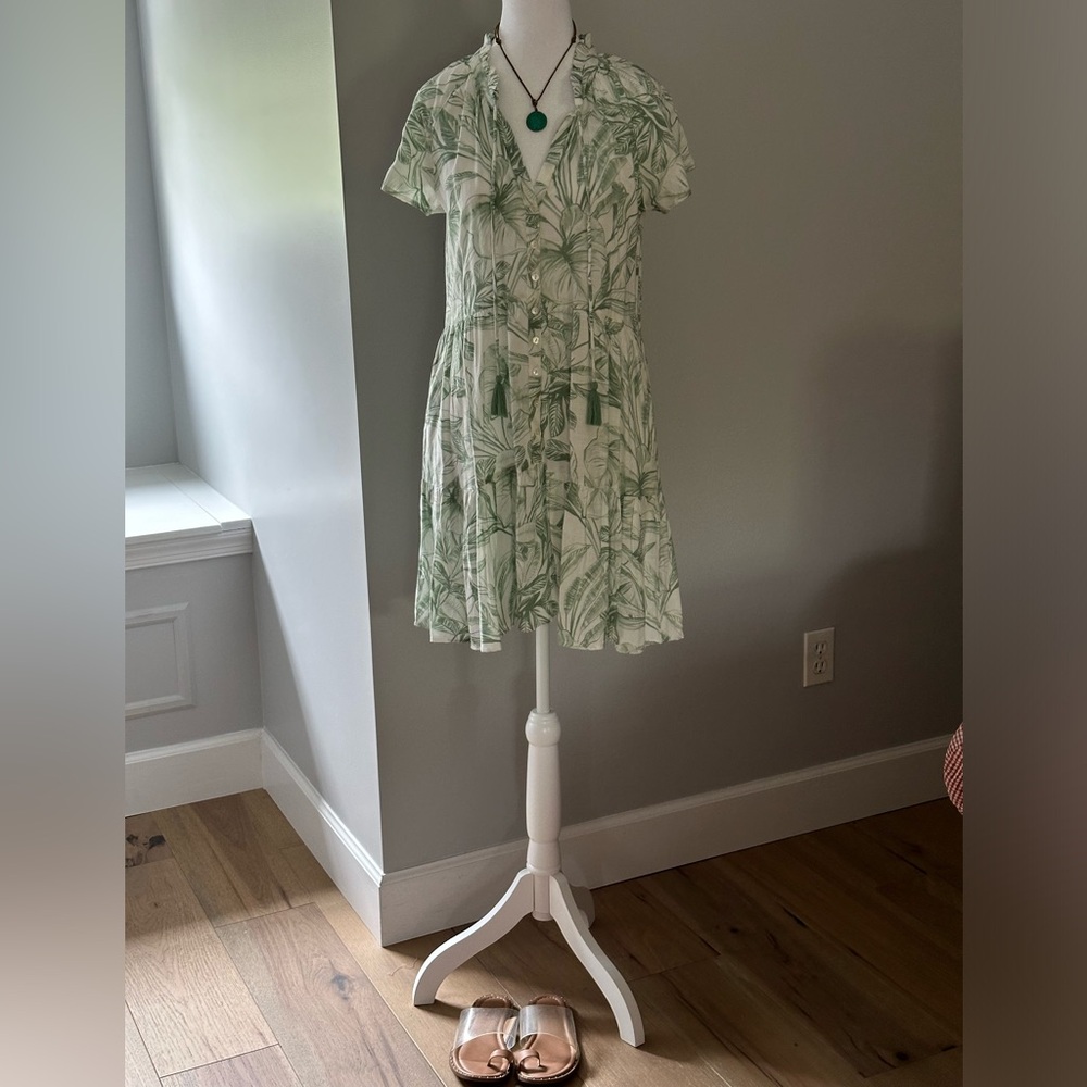 Blue Island Cotton Dress